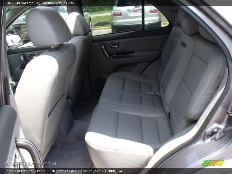 Alpine Gray / Gray 2007 Kia Sorento EX