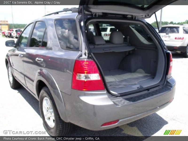 Alpine Gray / Gray 2007 Kia Sorento EX
