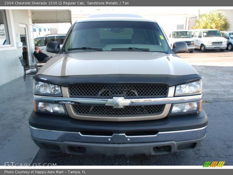 Sandstone Metallic / Tan 2004 Chevrolet Silverado 1500 LS Regular Cab