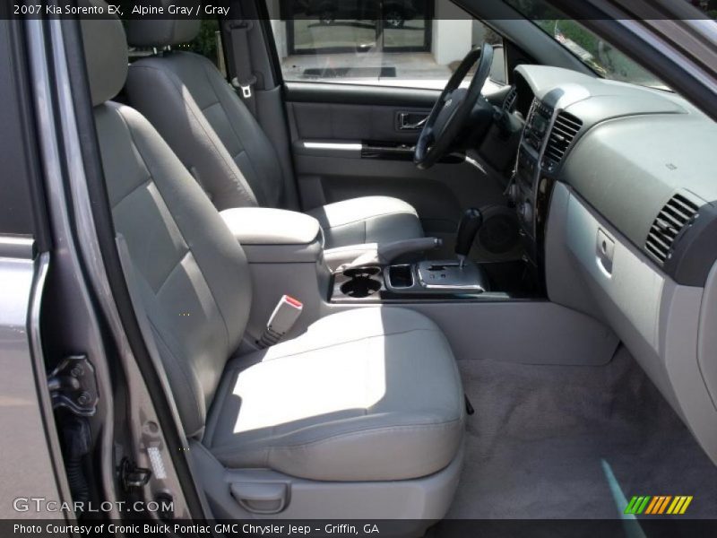 Alpine Gray / Gray 2007 Kia Sorento EX
