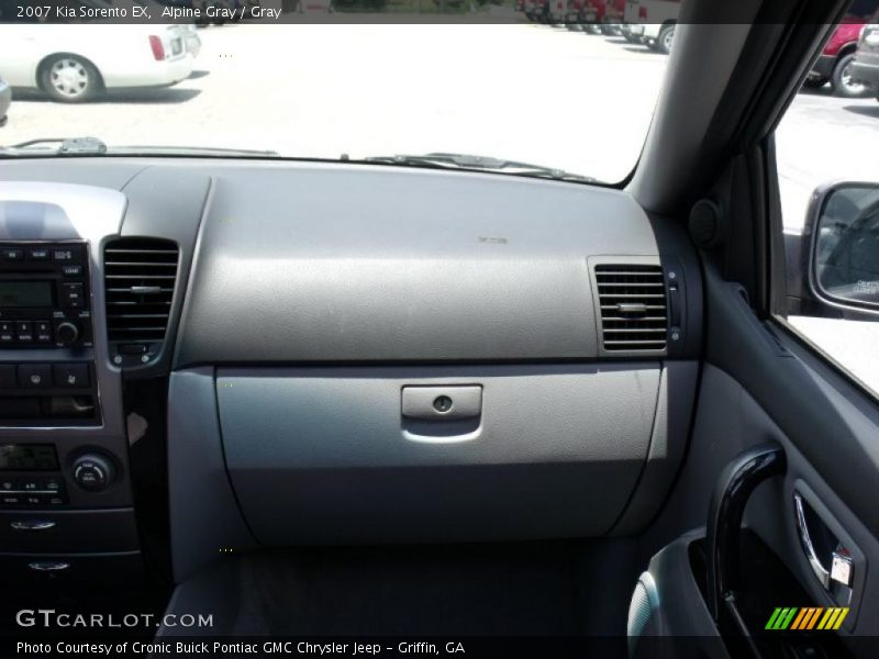 Alpine Gray / Gray 2007 Kia Sorento EX