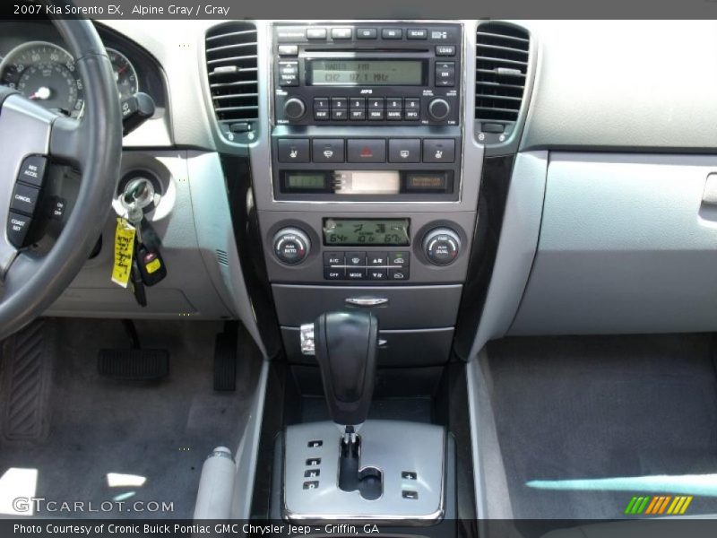 Alpine Gray / Gray 2007 Kia Sorento EX