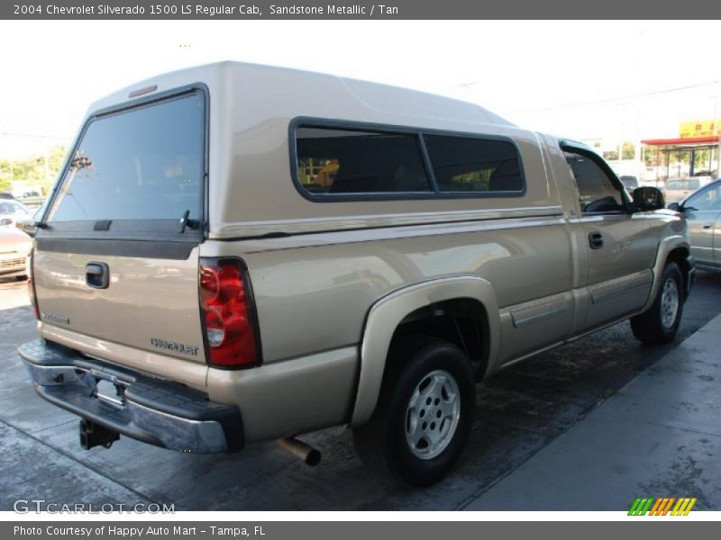 Sandstone Metallic / Tan 2004 Chevrolet Silverado 1500 LS Regular Cab