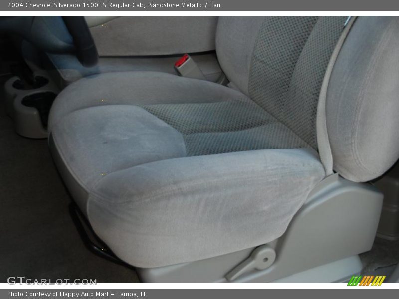 Sandstone Metallic / Tan 2004 Chevrolet Silverado 1500 LS Regular Cab