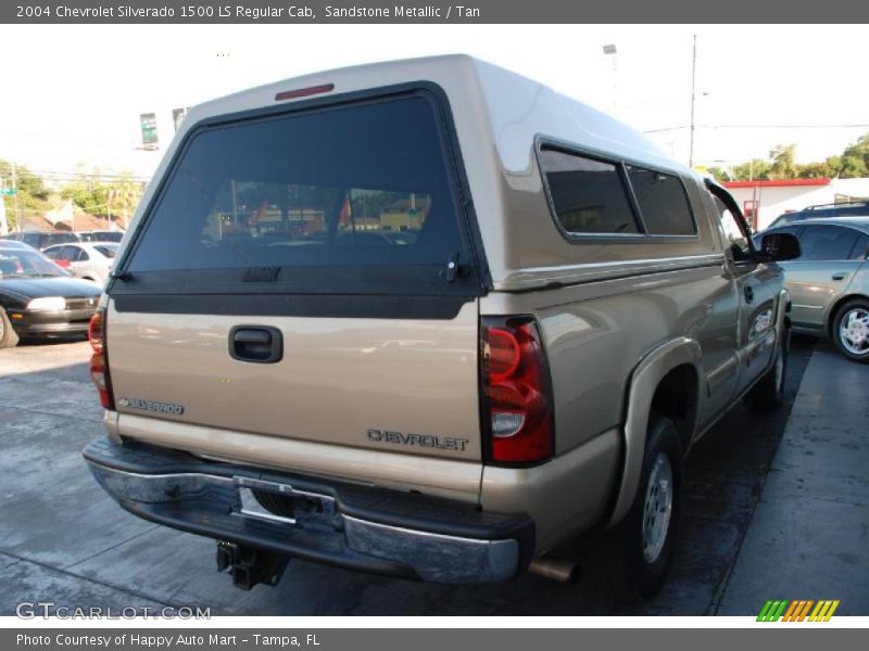 Sandstone Metallic / Tan 2004 Chevrolet Silverado 1500 LS Regular Cab