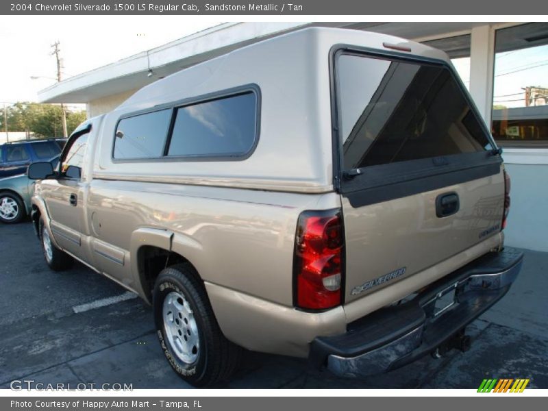 Sandstone Metallic / Tan 2004 Chevrolet Silverado 1500 LS Regular Cab