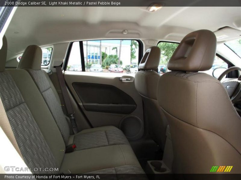 Light Khaki Metallic / Pastel Pebble Beige 2008 Dodge Caliber SE