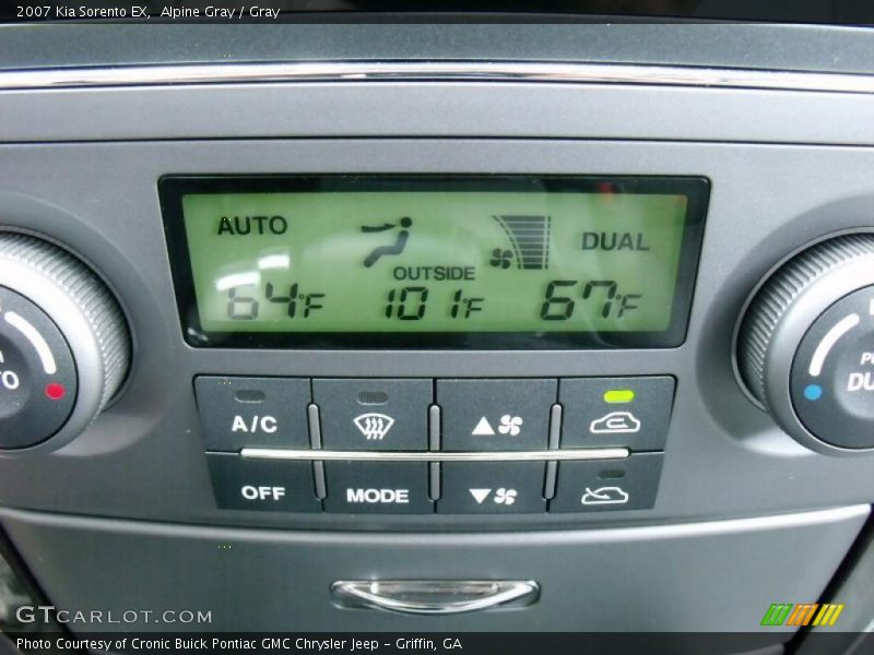 Alpine Gray / Gray 2007 Kia Sorento EX