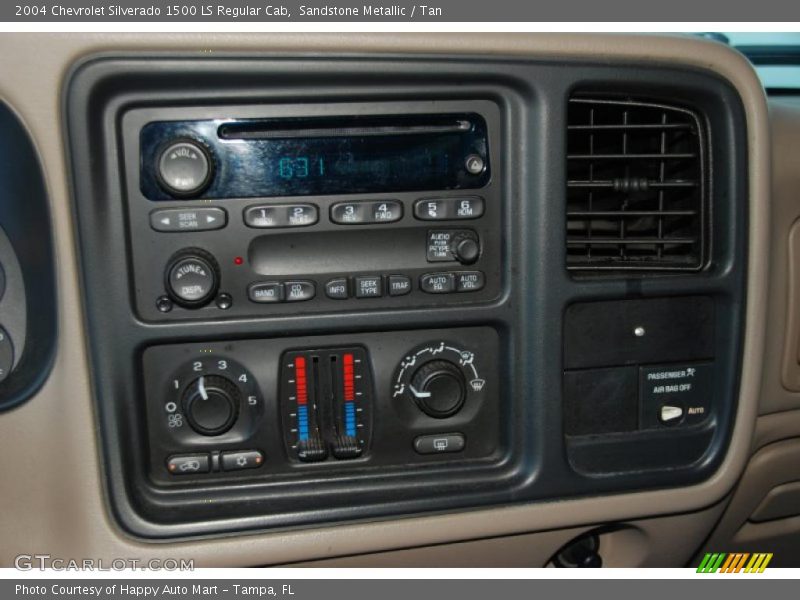 Sandstone Metallic / Tan 2004 Chevrolet Silverado 1500 LS Regular Cab