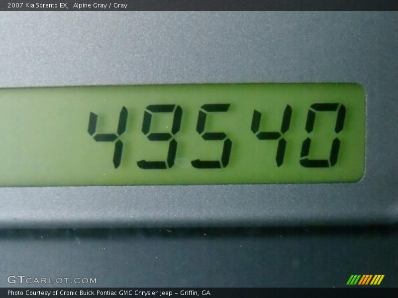 Alpine Gray / Gray 2007 Kia Sorento EX