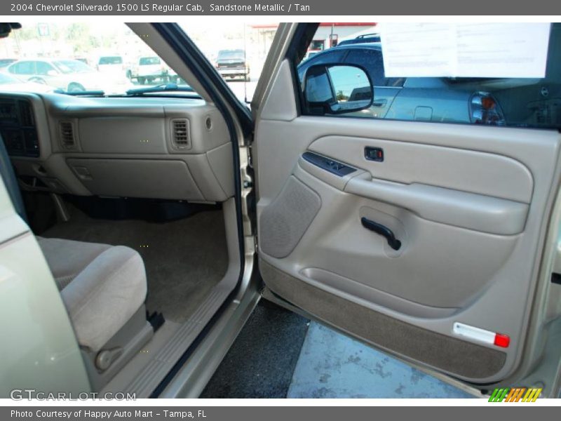 Sandstone Metallic / Tan 2004 Chevrolet Silverado 1500 LS Regular Cab