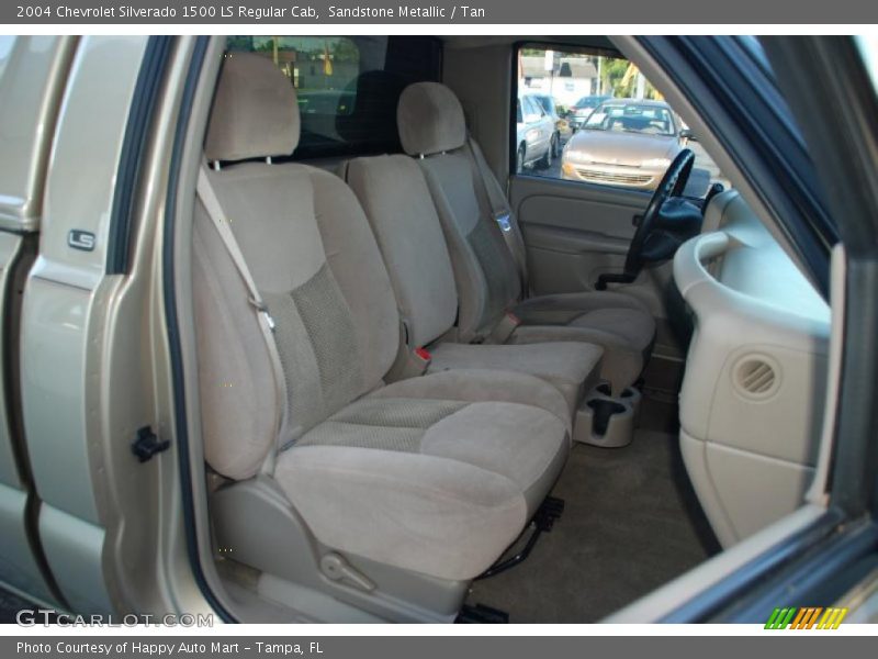Sandstone Metallic / Tan 2004 Chevrolet Silverado 1500 LS Regular Cab