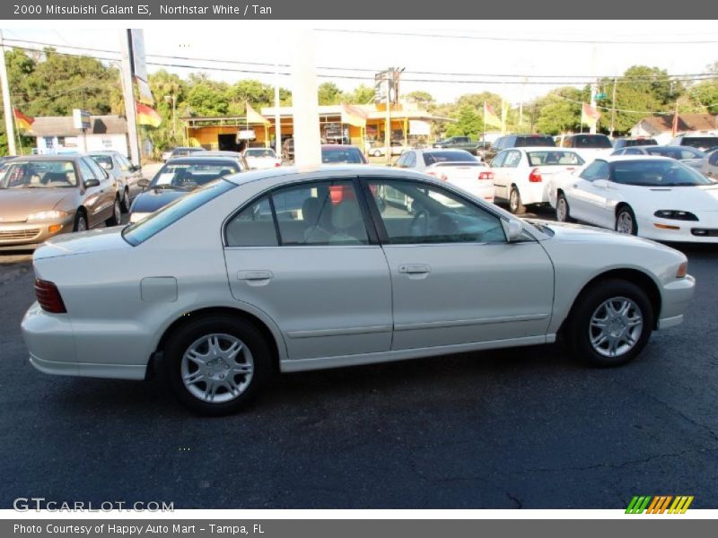 Northstar White / Tan 2000 Mitsubishi Galant ES