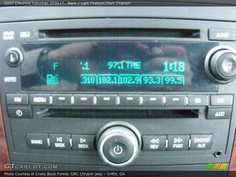 Black / Light Titanium/Dark Titanium 2007 Chevrolet Suburban 1500 LT