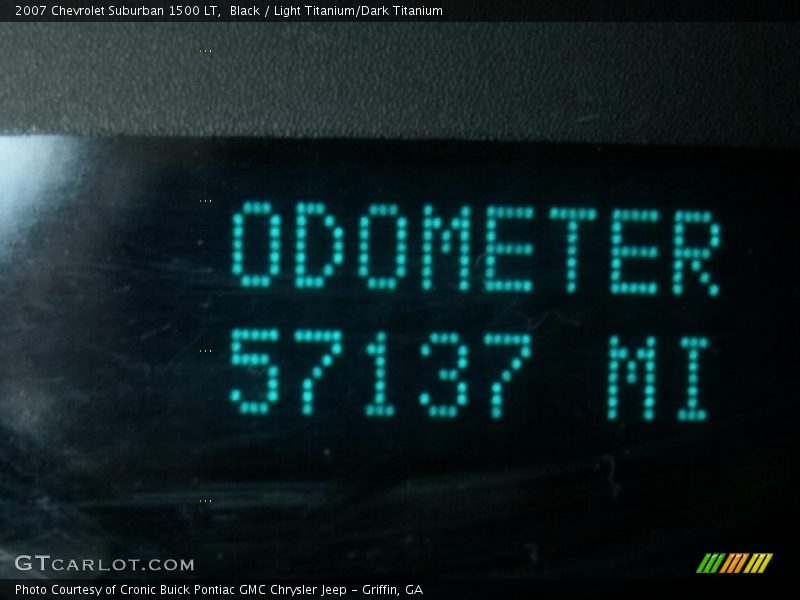 Black / Light Titanium/Dark Titanium 2007 Chevrolet Suburban 1500 LT
