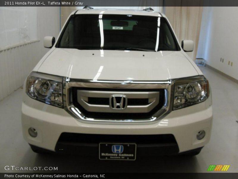 Taffeta White / Gray 2011 Honda Pilot EX-L