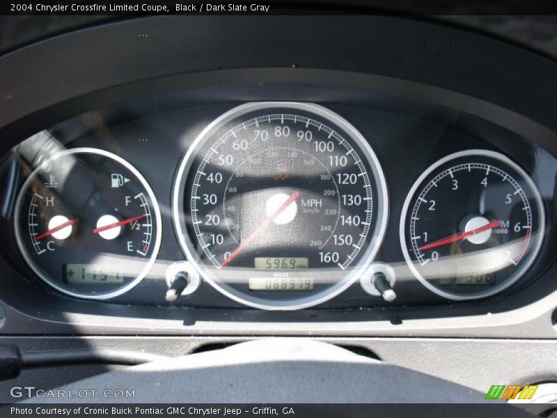 Black / Dark Slate Gray 2004 Chrysler Crossfire Limited Coupe