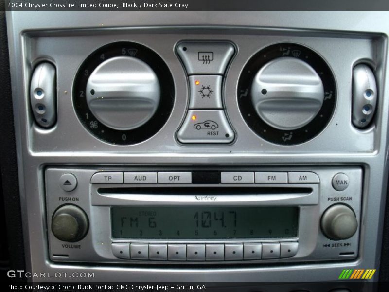 Black / Dark Slate Gray 2004 Chrysler Crossfire Limited Coupe
