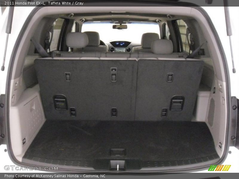 Taffeta White / Gray 2011 Honda Pilot EX-L