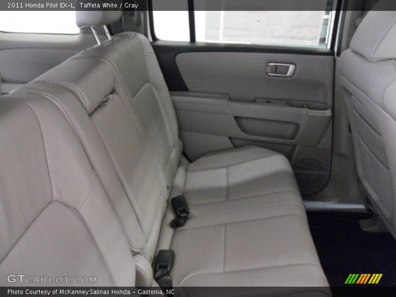 Taffeta White / Gray 2011 Honda Pilot EX-L