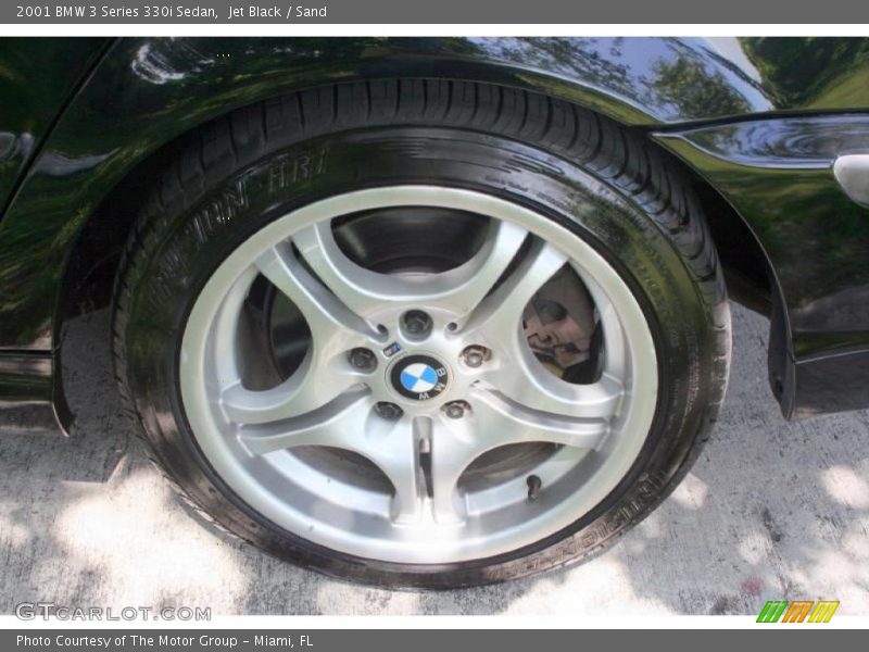 Jet Black / Sand 2001 BMW 3 Series 330i Sedan