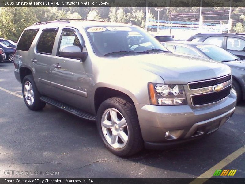 Graystone Metallic / Ebony 2009 Chevrolet Tahoe LT 4x4