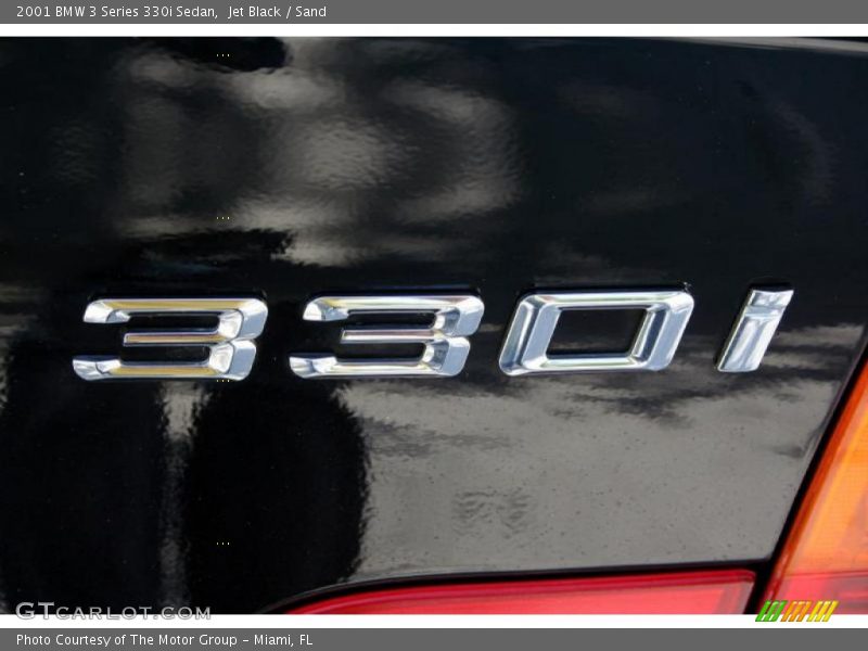 Jet Black / Sand 2001 BMW 3 Series 330i Sedan
