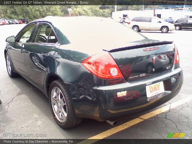 Emerald Green Metallic / Ebony 2007 Pontiac G6 GT Sedan