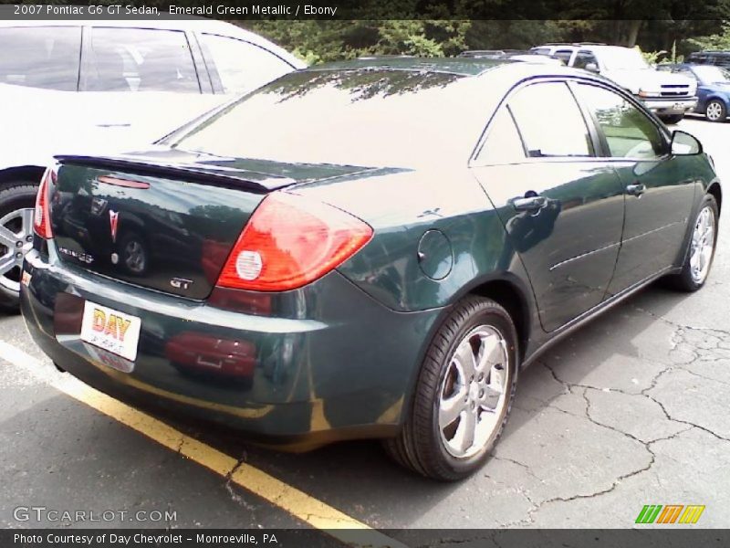Emerald Green Metallic / Ebony 2007 Pontiac G6 GT Sedan
