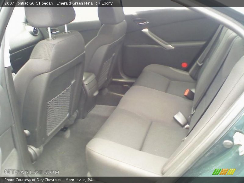 Emerald Green Metallic / Ebony 2007 Pontiac G6 GT Sedan
