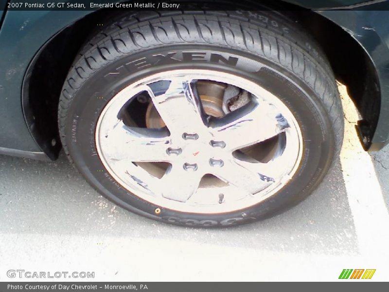 Emerald Green Metallic / Ebony 2007 Pontiac G6 GT Sedan