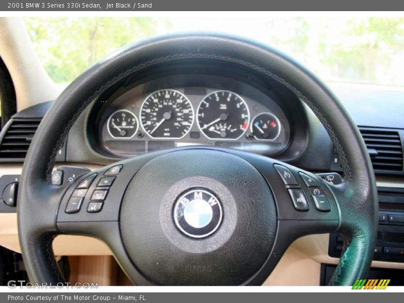 Jet Black / Sand 2001 BMW 3 Series 330i Sedan
