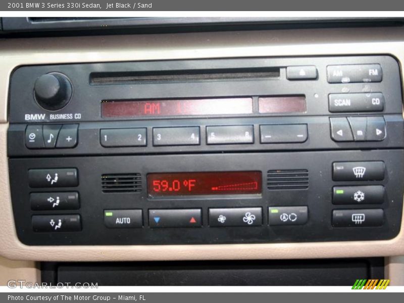 Jet Black / Sand 2001 BMW 3 Series 330i Sedan