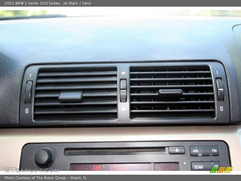 Jet Black / Sand 2001 BMW 3 Series 330i Sedan
