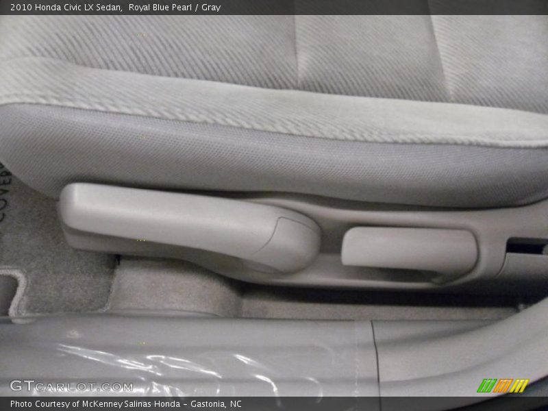 Royal Blue Pearl / Gray 2010 Honda Civic LX Sedan
