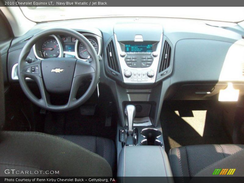 Navy Blue Metallic / Jet Black 2010 Chevrolet Equinox LT