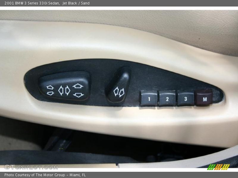 Jet Black / Sand 2001 BMW 3 Series 330i Sedan