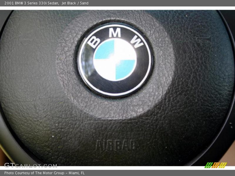 Jet Black / Sand 2001 BMW 3 Series 330i Sedan