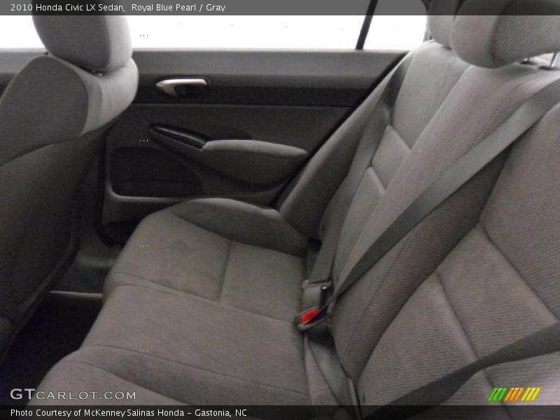 Royal Blue Pearl / Gray 2010 Honda Civic LX Sedan