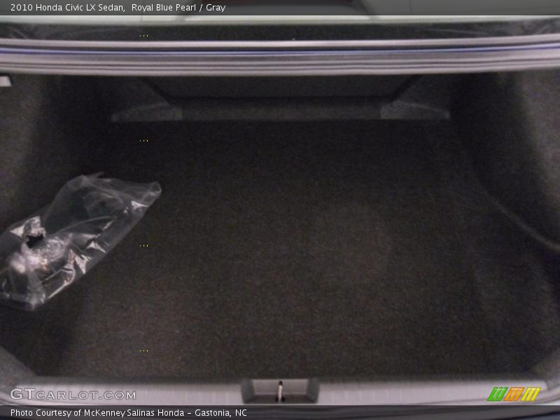 Royal Blue Pearl / Gray 2010 Honda Civic LX Sedan