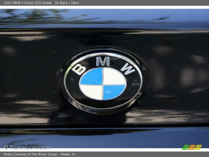 Jet Black / Sand 2001 BMW 3 Series 330i Sedan