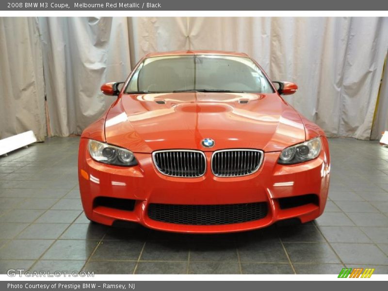 Melbourne Red Metallic / Black 2008 BMW M3 Coupe