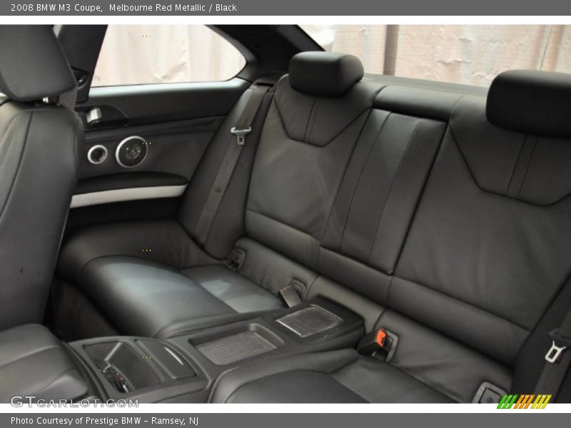 Melbourne Red Metallic / Black 2008 BMW M3 Coupe