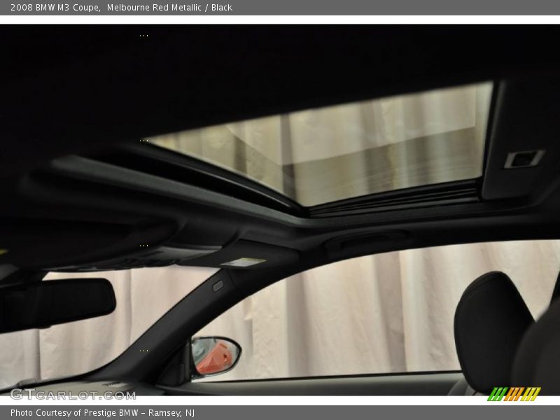 Melbourne Red Metallic / Black 2008 BMW M3 Coupe