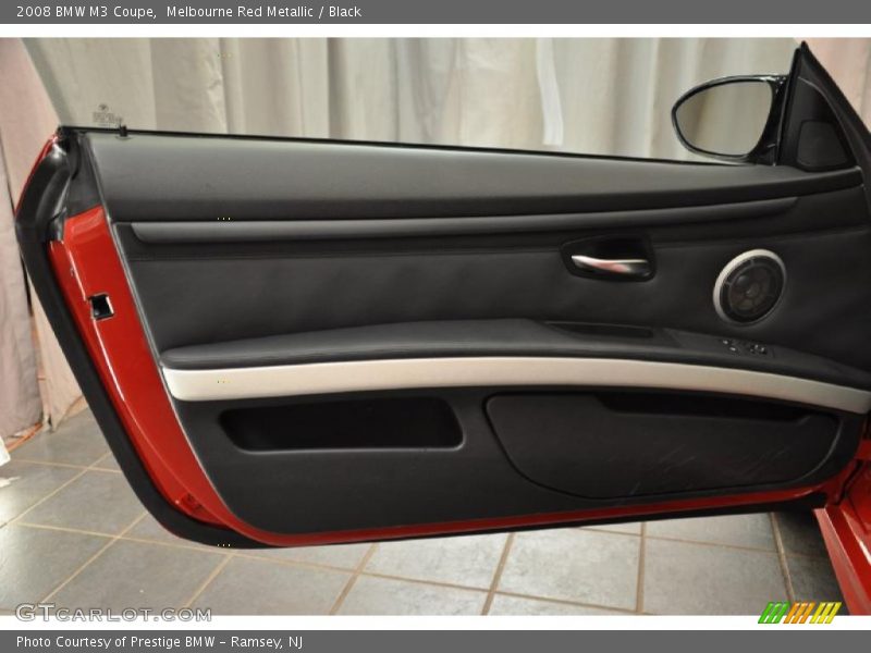Melbourne Red Metallic / Black 2008 BMW M3 Coupe