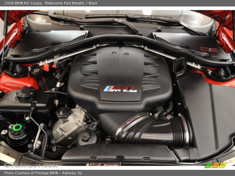 Melbourne Red Metallic / Black 2008 BMW M3 Coupe
