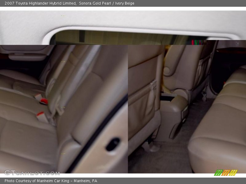 Sonora Gold Pearl / Ivory Beige 2007 Toyota Highlander Hybrid Limited