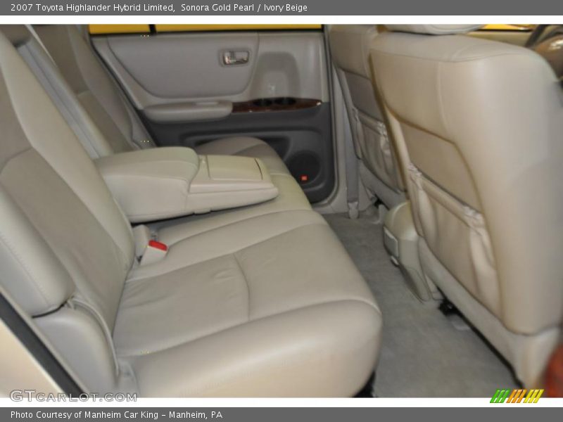 Sonora Gold Pearl / Ivory Beige 2007 Toyota Highlander Hybrid Limited