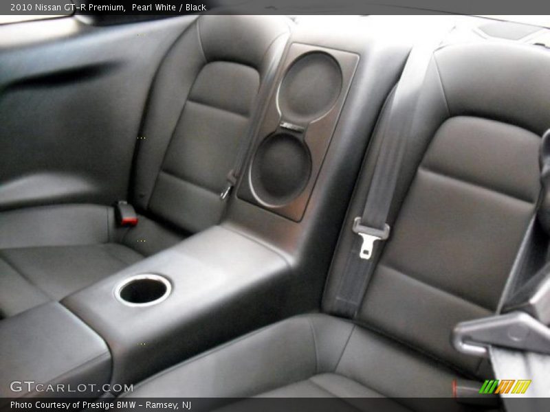 Pearl White / Black 2010 Nissan GT-R Premium