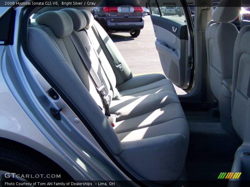 Bright Silver / Gray 2008 Hyundai Sonata GLS V6